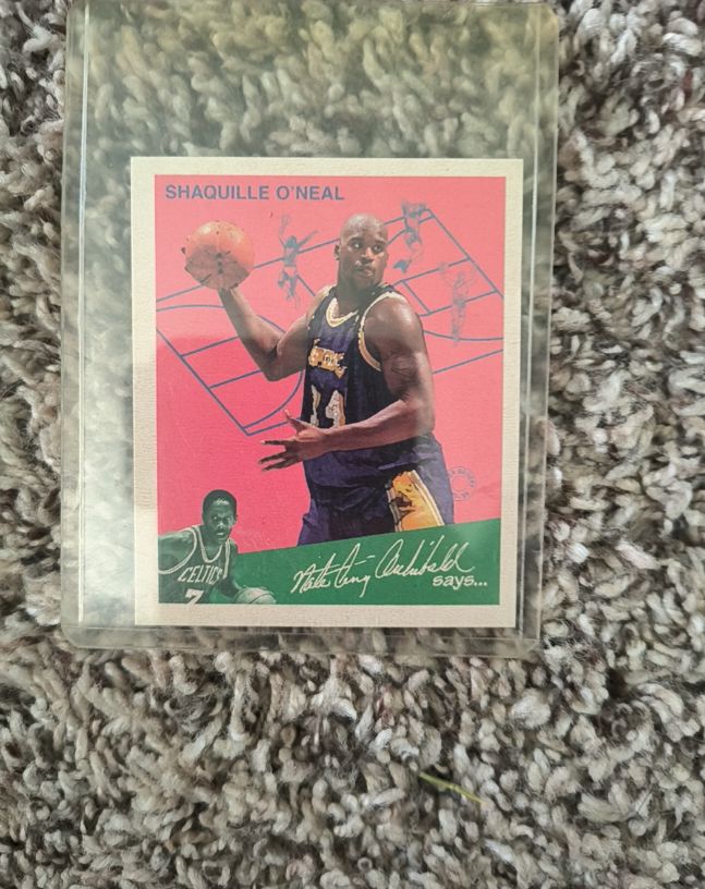 1997-98 Fleer Goudey Greats #8 Shaquille O'Neal — front