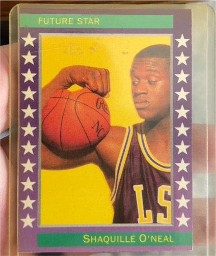 1991 Star Company Future Star Shaquille O'Neal — front