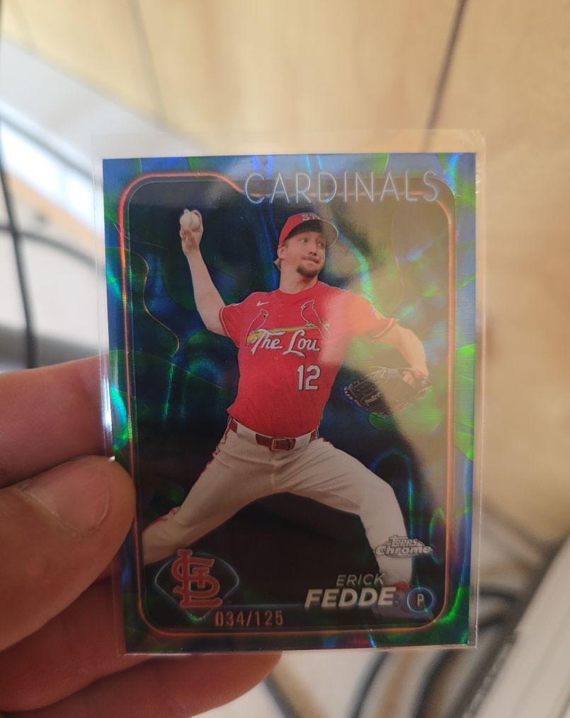 2024 Topps Chrome Update #USC47 Erick Fedde — front