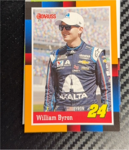 2021 Donruss Racing #162 William Byron — front