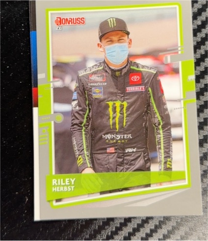 2021 Donruss #99 Riley Herbst — front