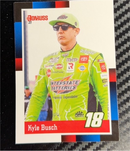 2021 Donruss Racing #180 Kyle Busch — front