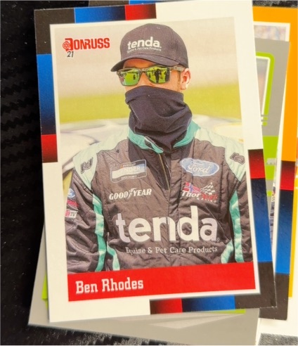 2021 Donruss Racing Retro 1988 #147 Ben Rhodes — front