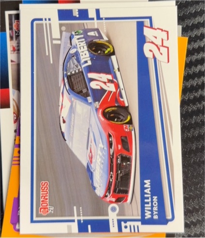 2021 Donruss #24 William Byron — front