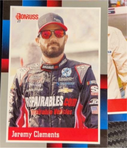 2021 Donruss Racing Retro 1988 #177 Jeremy Clements — front