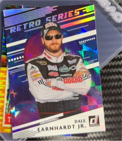 2021 Donruss Retro Series #RS1 Dale Earnhardt Jr. — front
