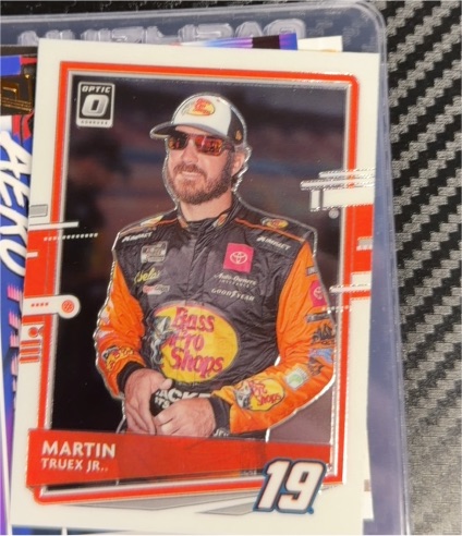 2021 Panini Donruss Optic #45 Martin Truex Jr. — front