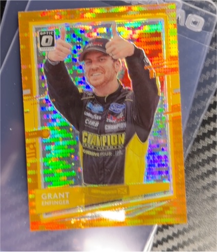 2021 Donruss Optic #58 Grant Enfinger — front
