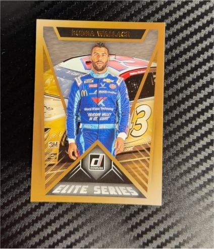 2021 Donruss Racing Elite Series #E3 Bubba Wallace — front
