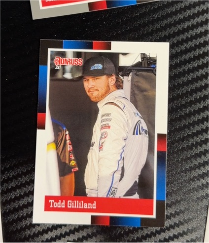 2021 Donruss Racing #172 Todd Gilliland — front