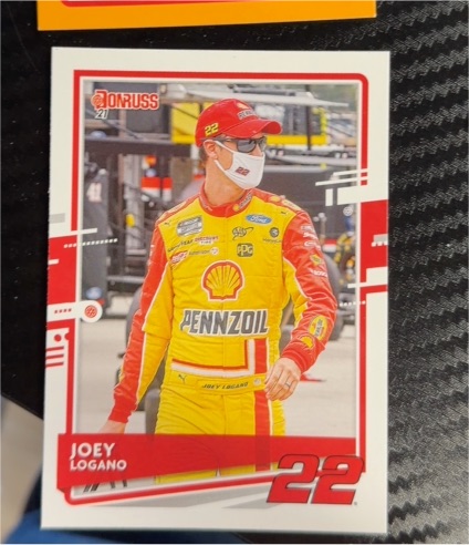 2021 Donruss #63 Joey Logano — front