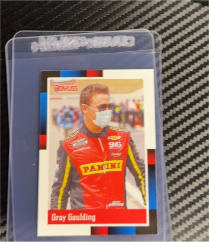 2021 Donruss Racing #143 Gray Gaulding — front