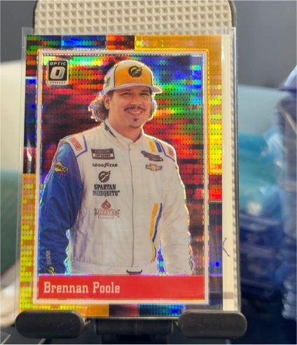 2021 Donruss Optic #77 Brennan Poole — front