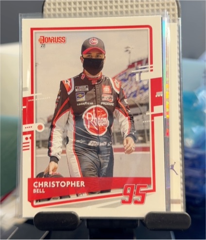 2021 Donruss Racing #95 Christopher Bell — front