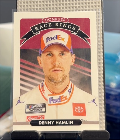 2021 Donruss Race Kings #11 Denny Hamlin — front