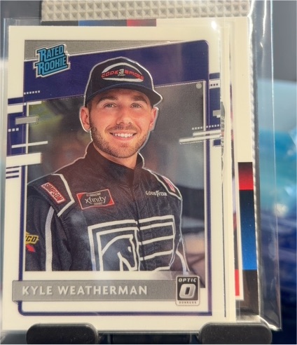 2021 Donruss Optic #15 Kyle Weatherman — front