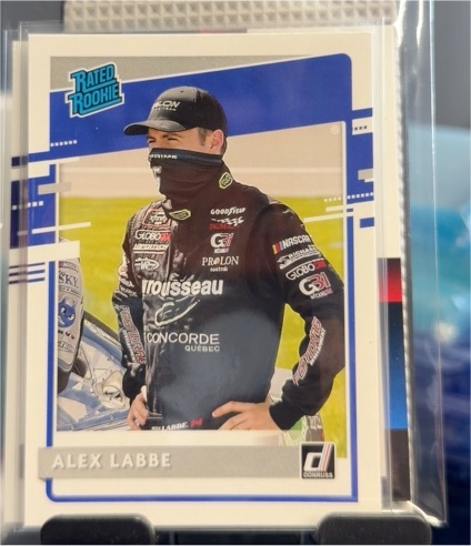 2021 Donruss Racing #26 Alex Labbe — front