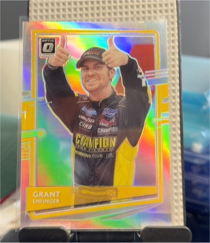 2021 Donruss Optic #58 Grant Enfinger — front