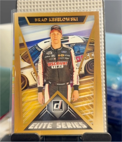 2021 Donruss Racing Elite Series #E10 Brad Keselowski — front