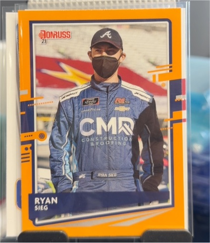 2021 Donruss Racing #100 Ryan Sieg — front