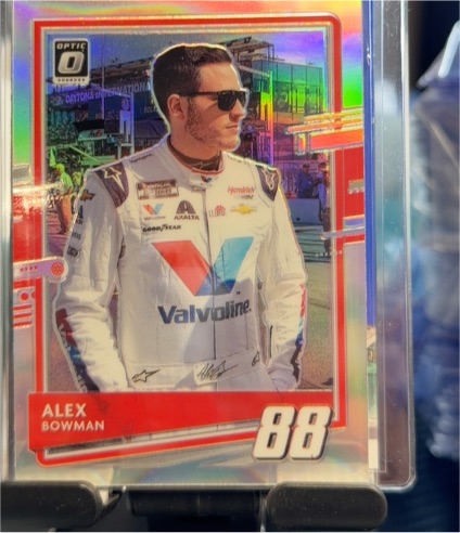 2021 Panini Donruss Optic #18 Alex Bowman — front