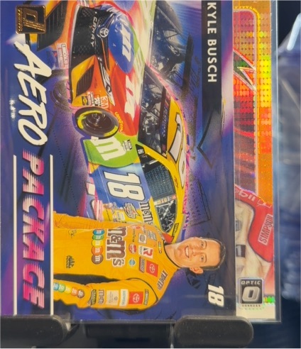 2021 Donruss Aero Package #AERO2 Kyle Busch — front