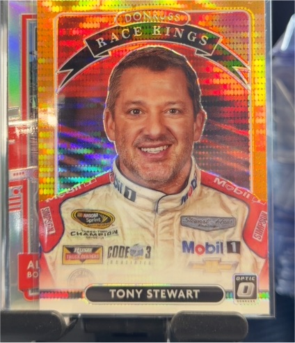 2021 Donruss Optic Race Kings #10 Tony Stewart — front