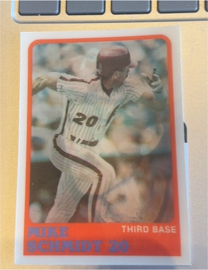1988 Sportflics #35 Mike Schmidt — front