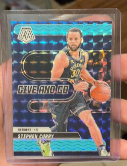 2024-25 Panini Mosaic #9 Stephen Curry — front