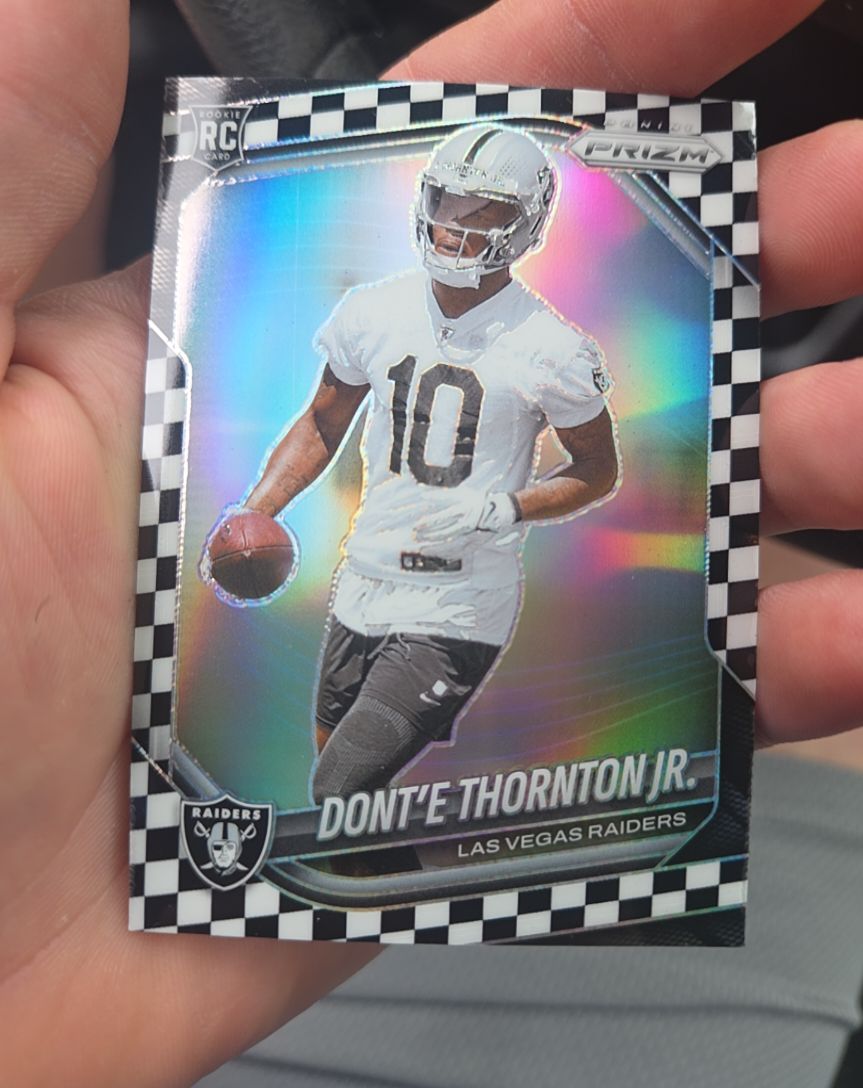 2025 Panini Prizm #369 Dont'e Thornton Jr. — front