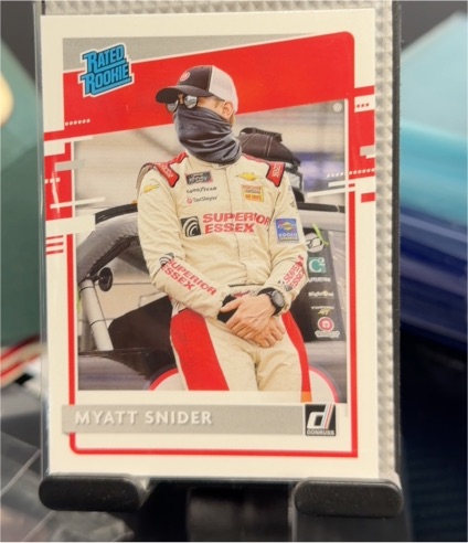 2021 Panini Donruss Racing #33 Myatt Snider — front