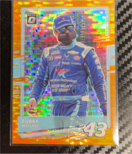 2021 Donruss Racing Optic #32 Bubba Wallace — front