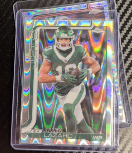 2025 Topps Chrome #236 Allen Lazard — front