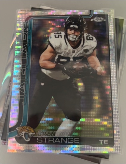 2025 Topps Chrome #137 Brenton Strange — front