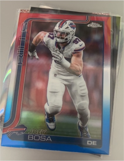 2025 Topps Chrome #36 Joey Bosa — front