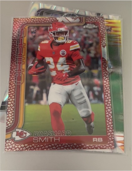 2025 Topps Chrome #311 Brashard Smith — front
