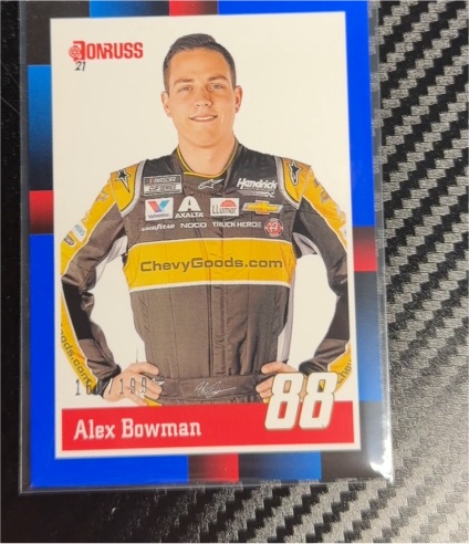2021 Donruss Racing #131 Alex Bowman — front
