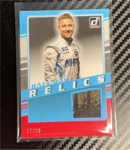 2021 Donruss Racing NASCAR Relic Paul Menard — front