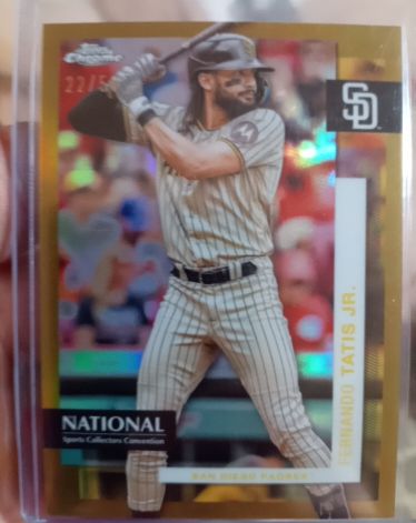 2024 Topps Chrome National Convention #MLB-22 Fernando Tatis Jr. — front