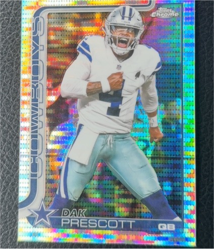 2025 Topps Chrome #79 Dak Prescott — front