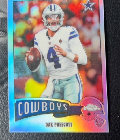 2025 Topps Chrome #1975-10 Dak Prescott — front
