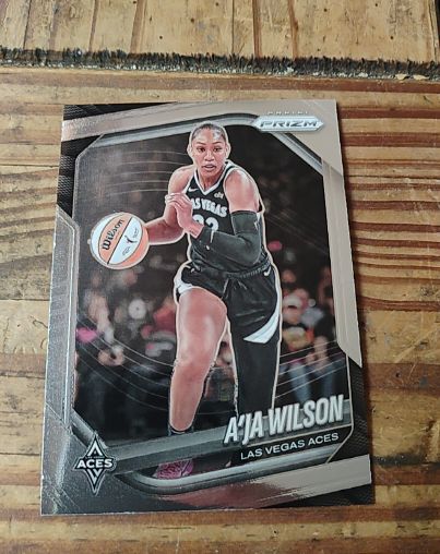 2025 Panini Prizm WNBA #76 A'ja Wilson — front