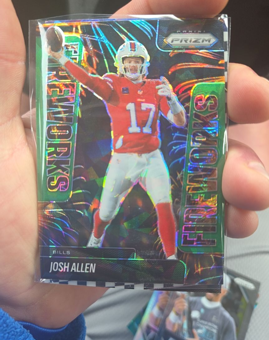 2025 Panini Prizm #23 Josh Allen — front