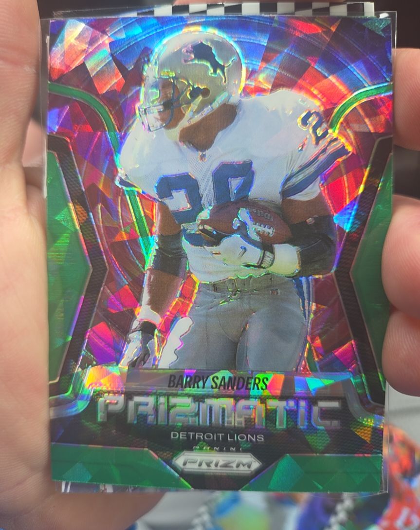2025 Panini Prizm #19 Barry Sanders — front