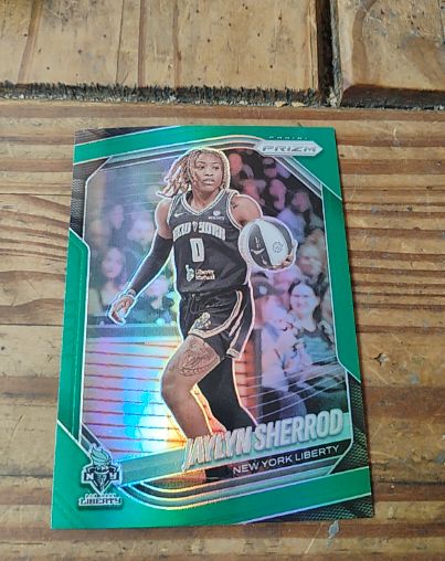 2025 Panini Prizm WNBA #93 Jaylyn Sherrod — front