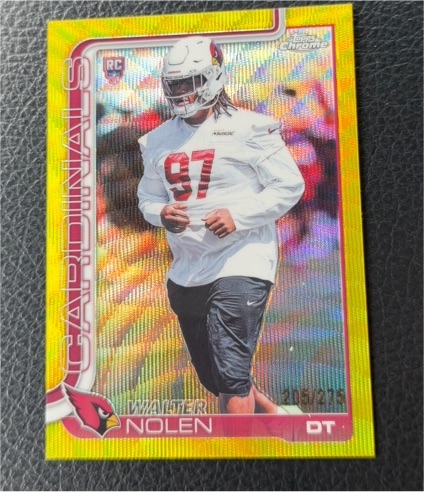 2025 Topps Chrome #365 Walter Nolen — front