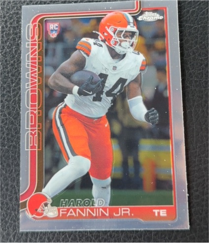 2025 Topps Chrome #339 Harold Fannin Jr. — front