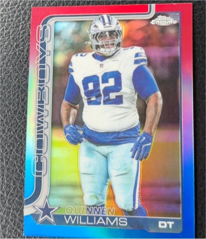 2025 Topps Chrome #72 Quinnen Williams — front