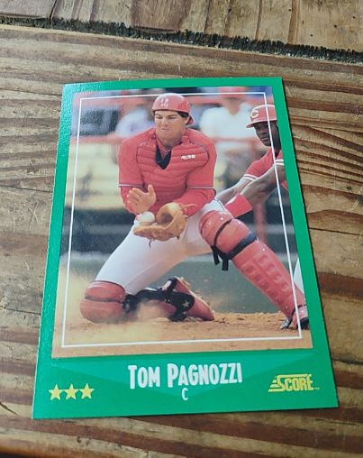 1988 Score #358 Tom Pagnozzi — front