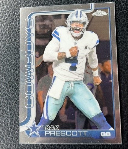 2025 Topps Chrome #79 Dak Prescott — front